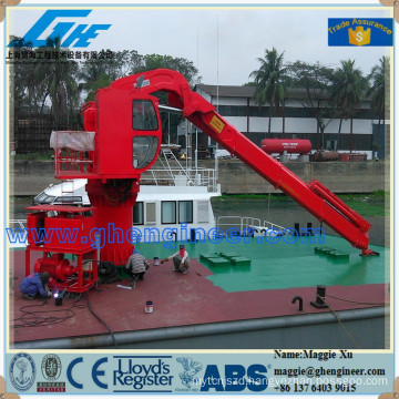 3T35M hydraulic marine crane for freighter